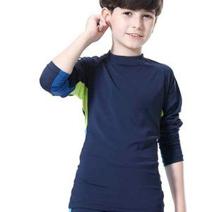 Boys Swimsuits Rash Guard Bathing Suit Long Sleeve Swim Swimsuits Only